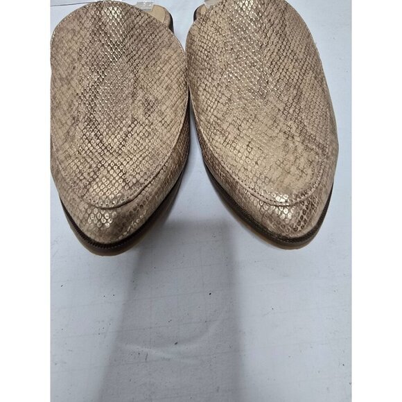 CL by Chinese Laundry Metallic Python Snakeskin Freshest Mule - Picture 6 of 9